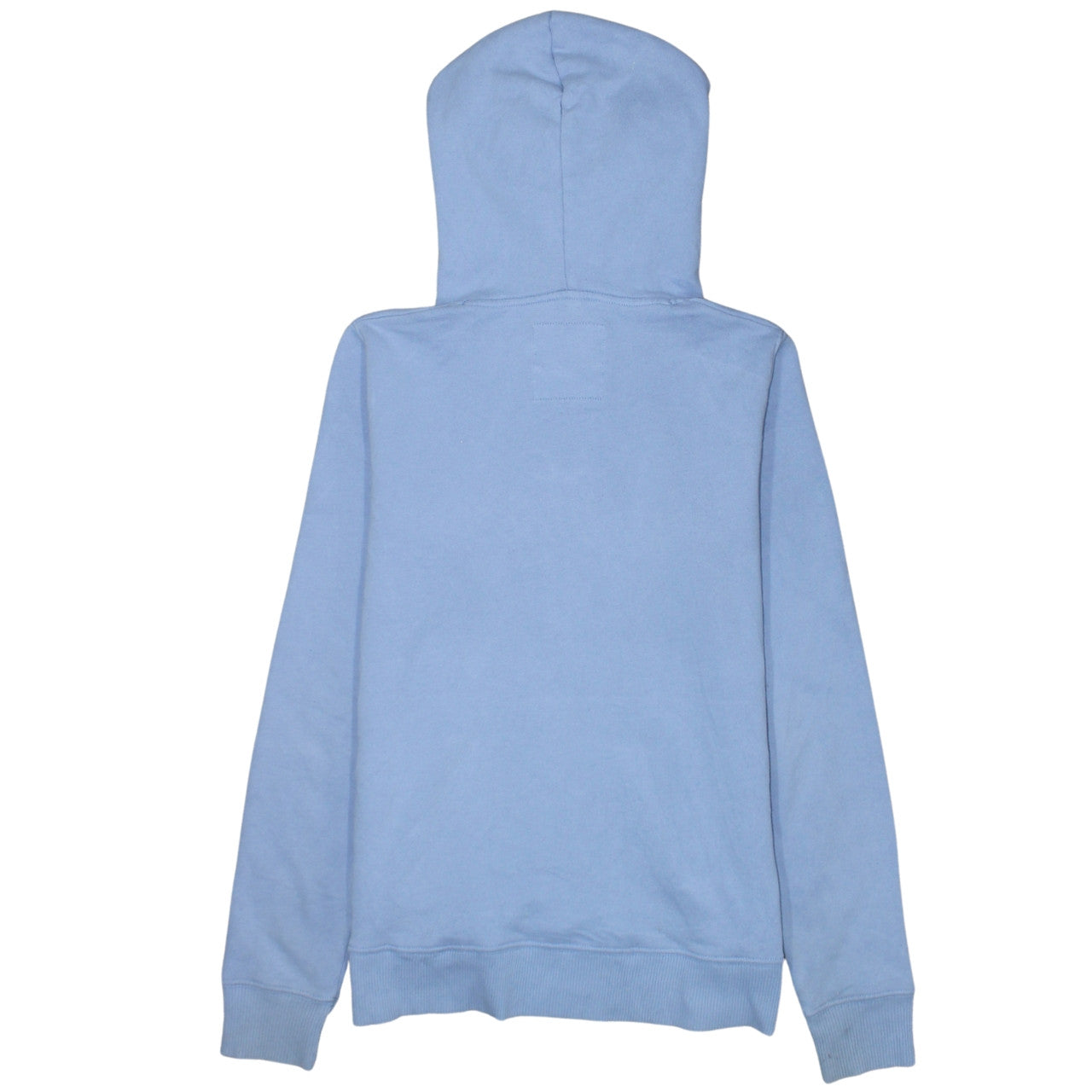 Hollister Women's Blue XS Pullover Hoodie with Embroidered Logo