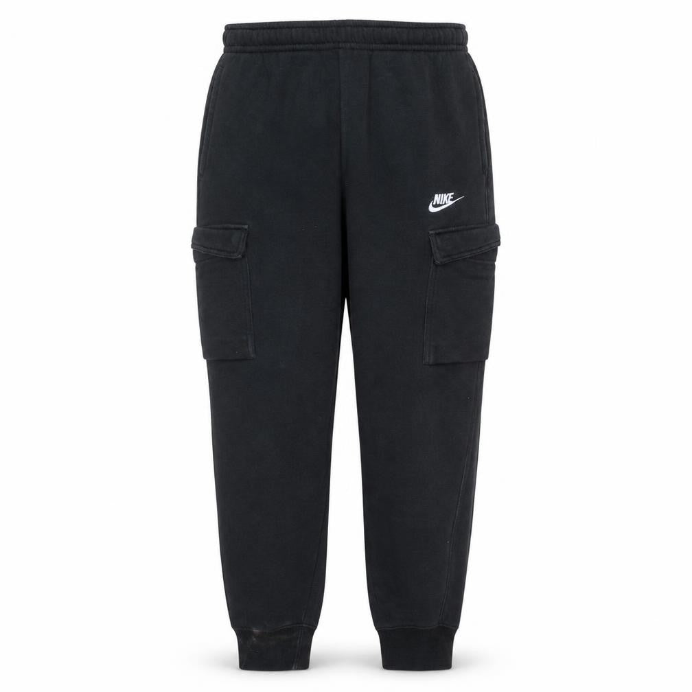 Nike Men's Black Cargo Jogger Sweatpants Small Cotton Blend