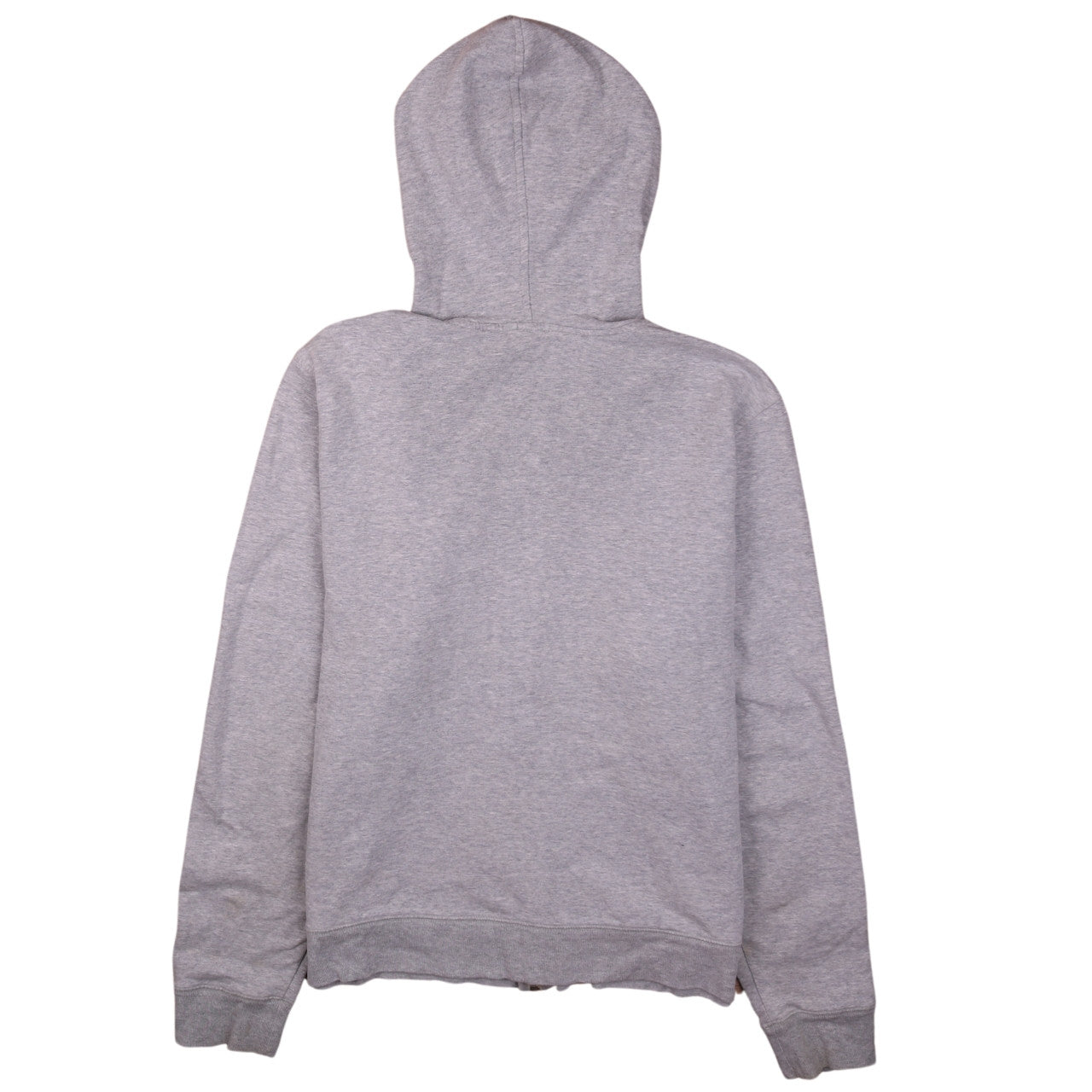 GAP Men's Grey Full Zip Hoodie XL Fleece Cotton Blend