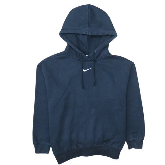 Nike Men's Black Pullover Hoodie Size M Sports Fleece Sweatshirt