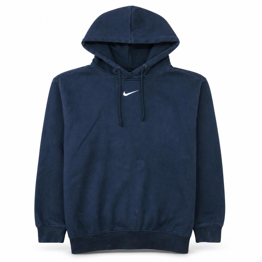 Nike Men's Black Pullover Hoodie Size M Sports Fleece Sweatshirt