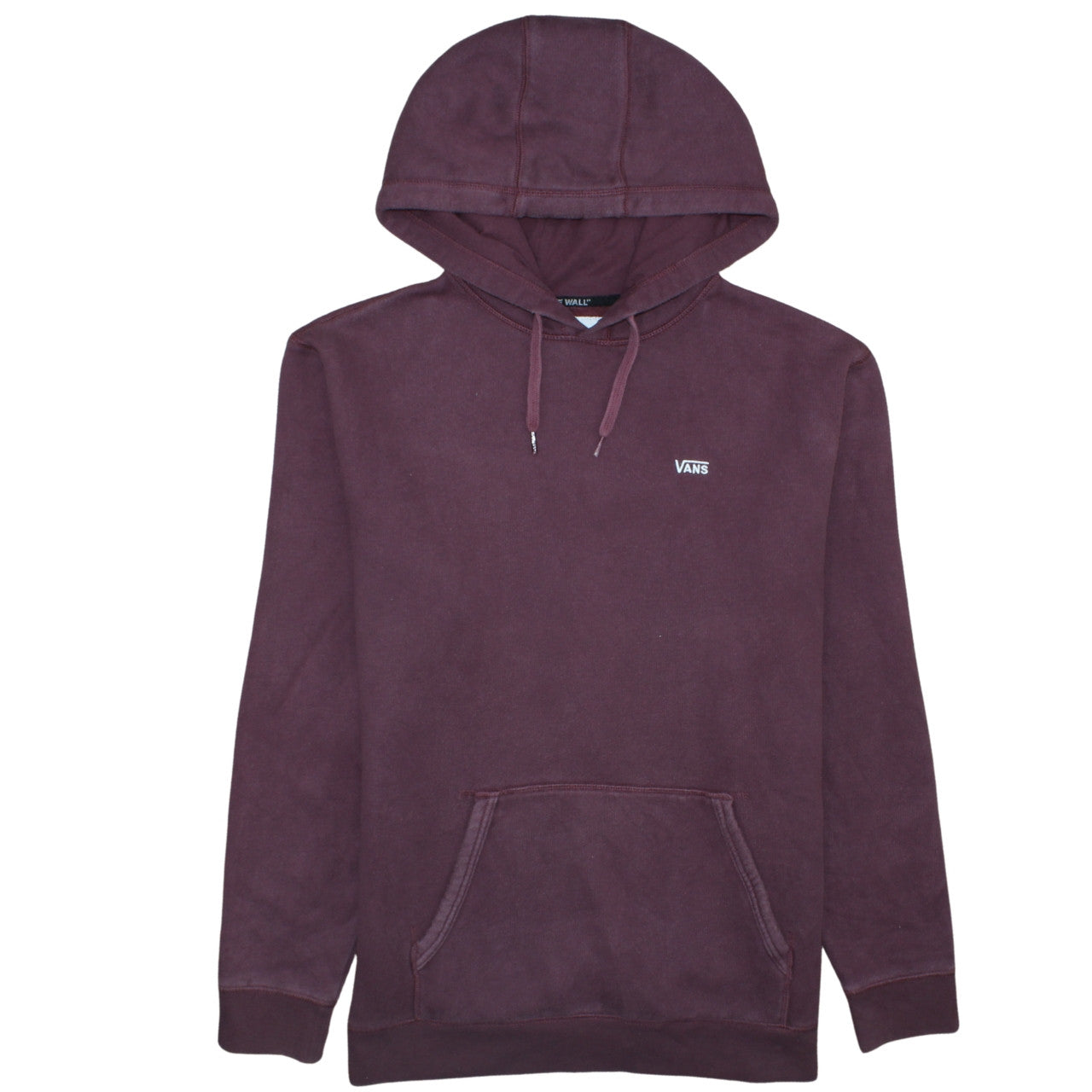 Vans Men’s Brown Pullover Hoodie Size L Fleece Regular Fit