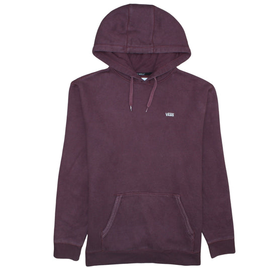Vans Men’s Brown Pullover Hoodie Size L Fleece Regular Fit