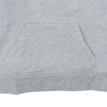 Levi's Men's Grey Pullover Hoodie Medium Logo Fleece Jumper