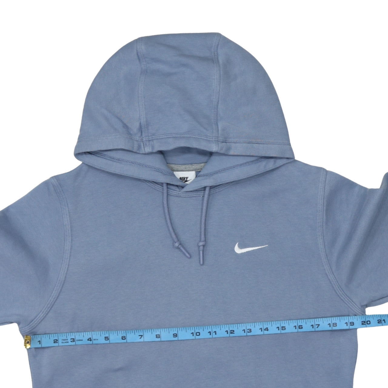 Nike Men's Blue Pullover Hoodie S Regular Fit Fleece Sportswear