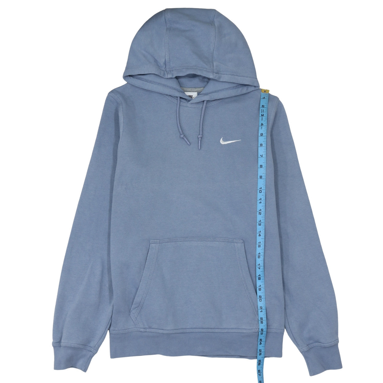 Nike Men's Blue Pullover Hoodie S Regular Fit Fleece Sportswear