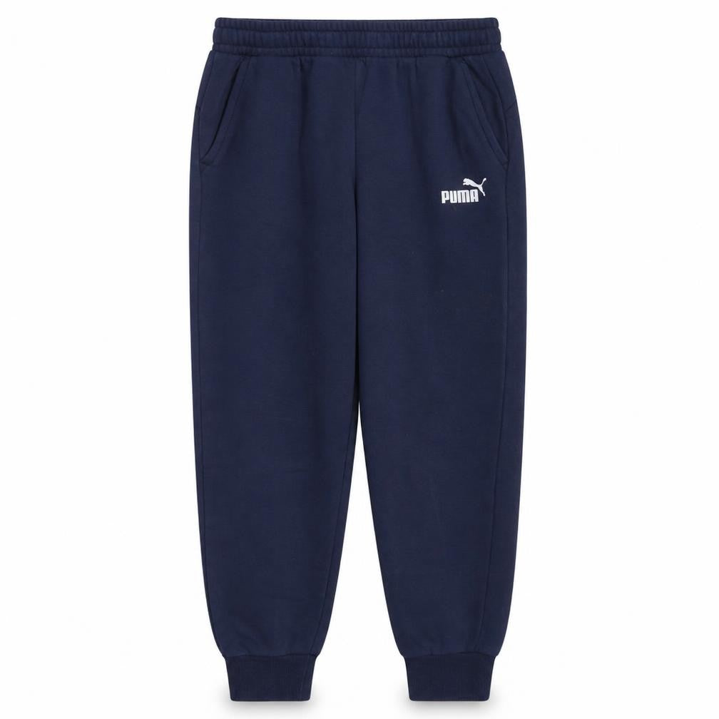 PUMA Men's Navy Blue Sweatpants Jogger Trousers Size L