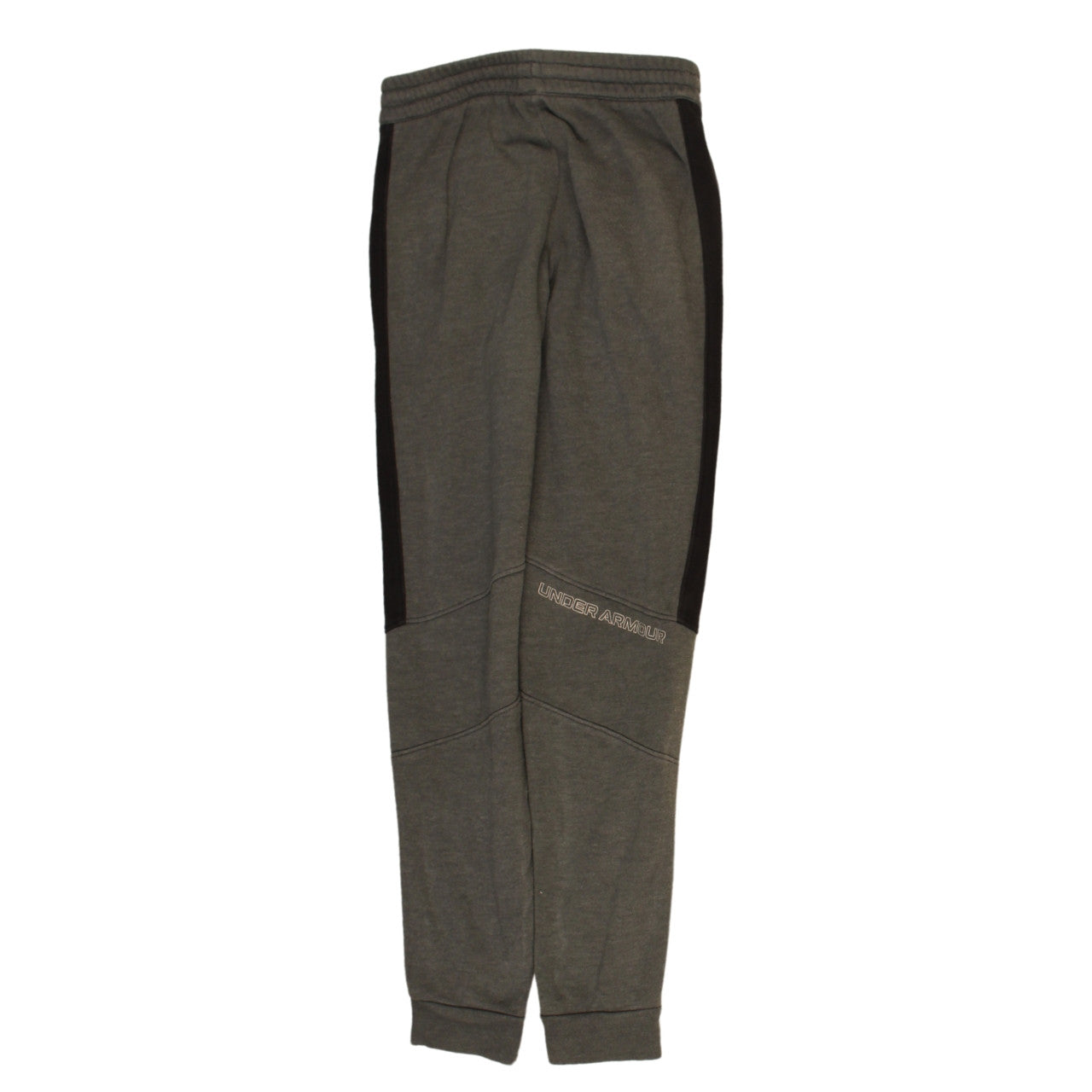 Under Armour Boys Grey Jogger Trousers Size M Elastic Waist Sportswear