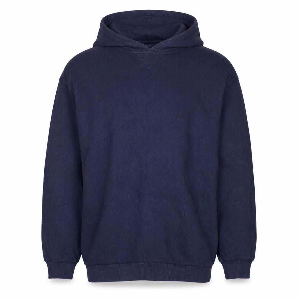 Tommy Hilfiger Men’s Blue XL Pullover Hoodie with Logo Print