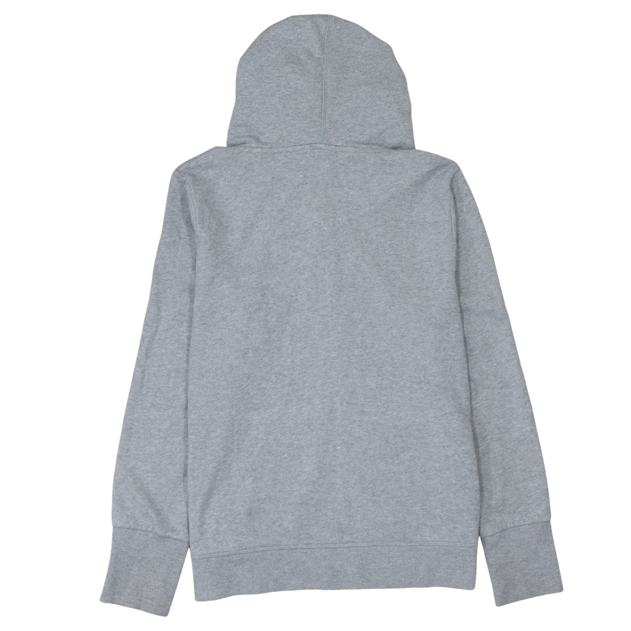 Tommy Hilfiger Women Grey Full Zip Hoodie Size L Cotton Blend