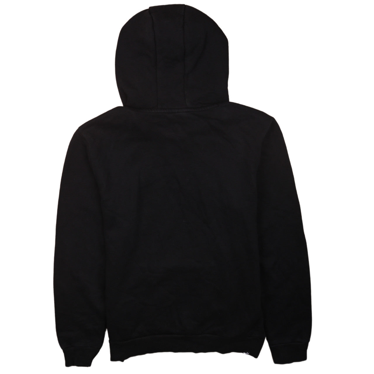 Puma Men’s Black Pullover Hoodie Small Logo Sports Fleece