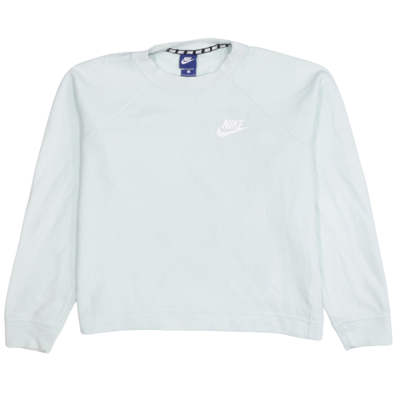 Nike Women’s Light Blue Sweatshirt L Long Sleeve Crew Neck