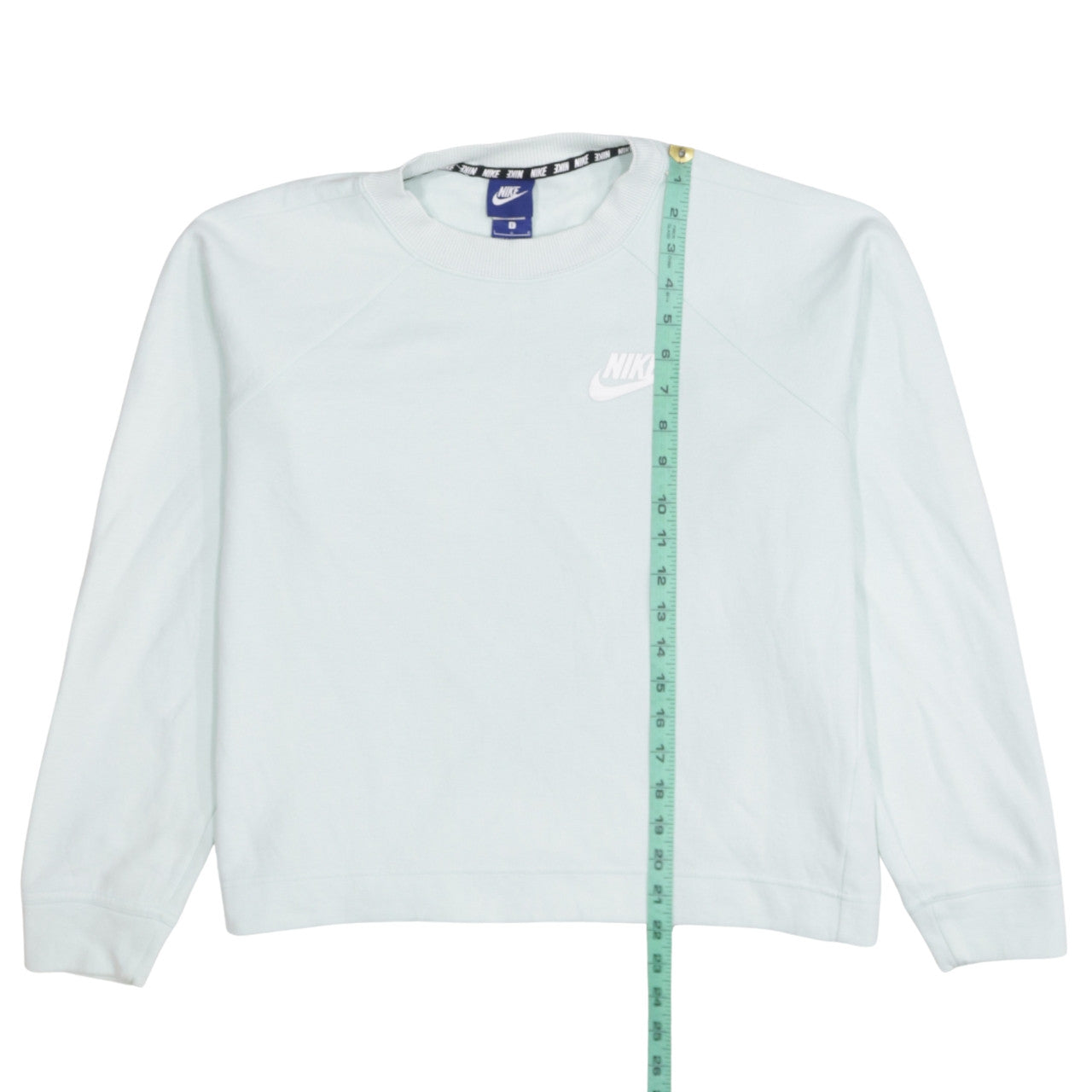 Nike Women’s Light Blue Sweatshirt L Long Sleeve Crew Neck