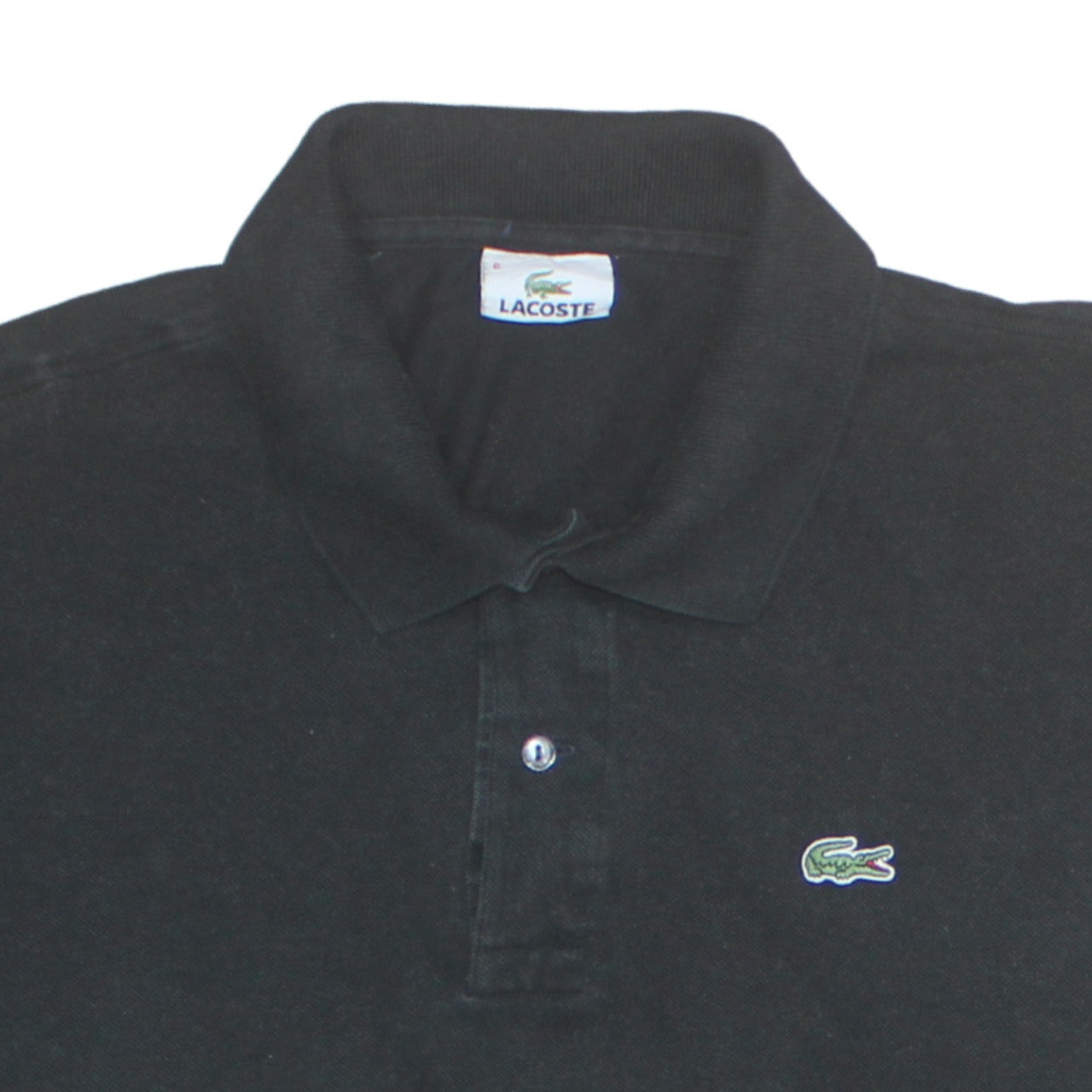 Lacoste Men's Black Regular Fit Polo Shirt Size XL Cotton