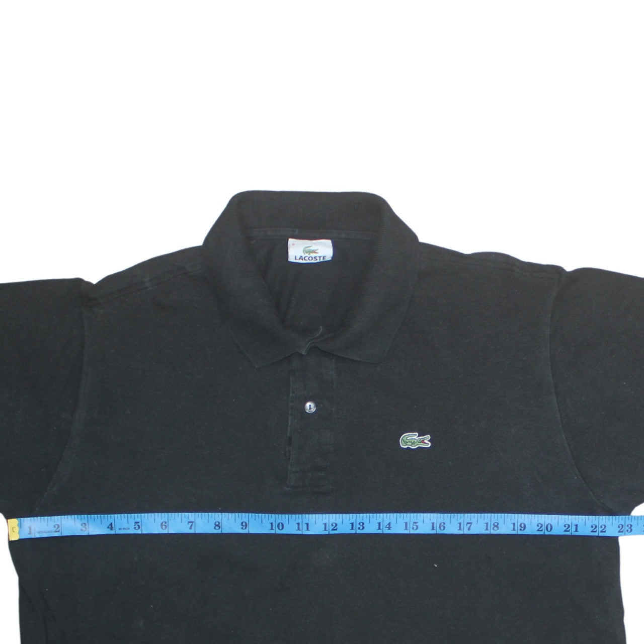 Lacoste Men's Black Regular Fit Polo Shirt Size XL Cotton