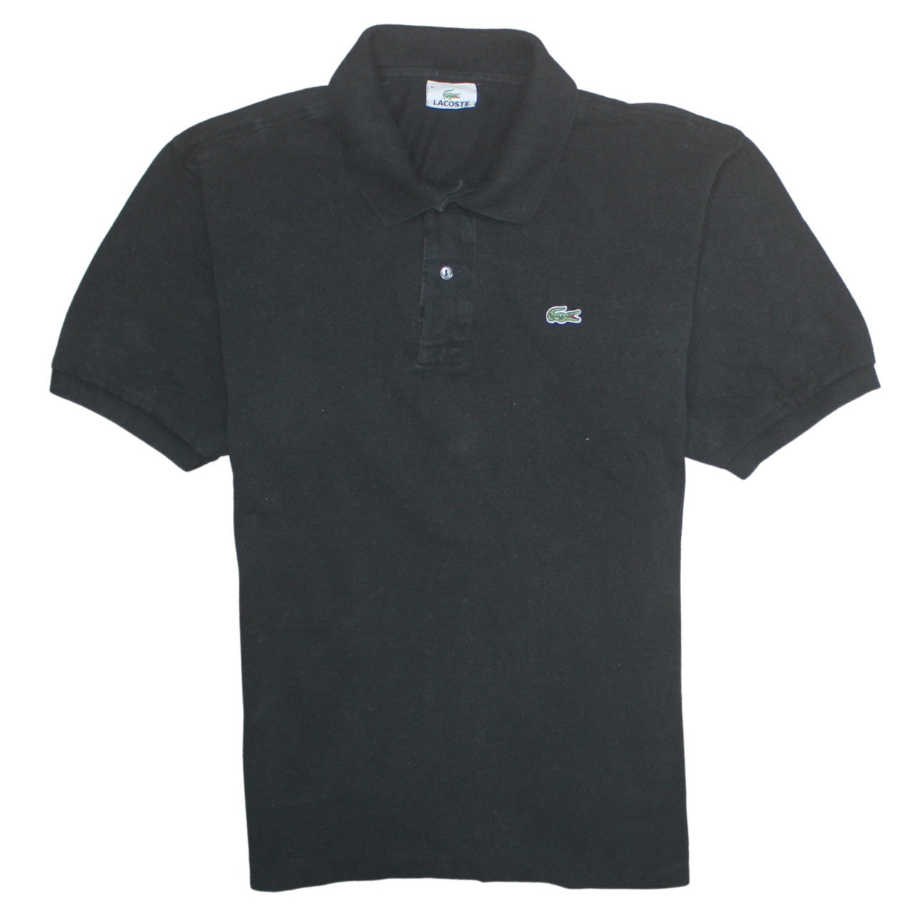 Lacoste Men's Black Regular Fit Polo Shirt Size XL Cotton