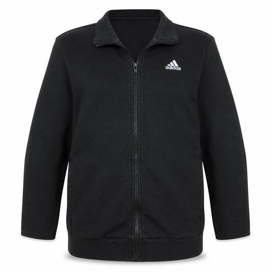 adidas Men's Black Medium Sport Essentials Track Jacket