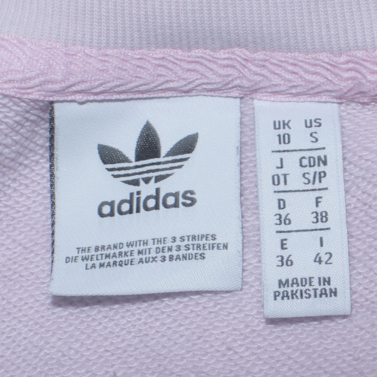 Adidas Women White Athletic League Sweatshirt UK 10 Crew Neck