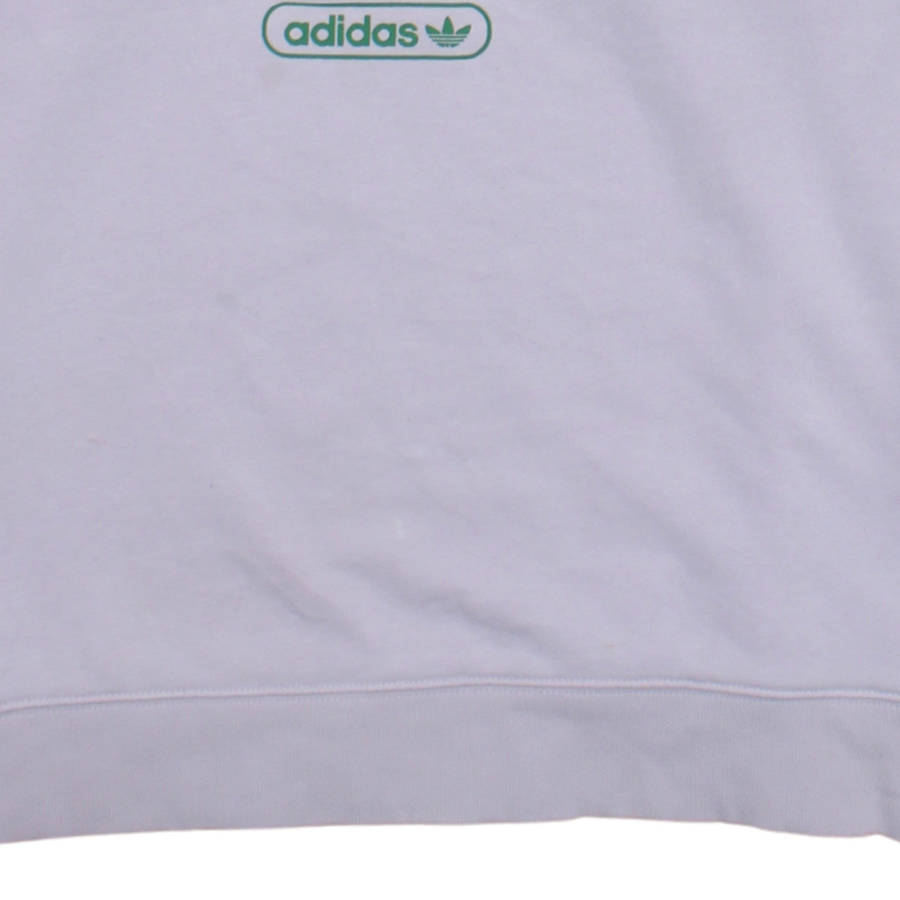 Adidas Women White Athletic League Sweatshirt UK 10 Crew Neck