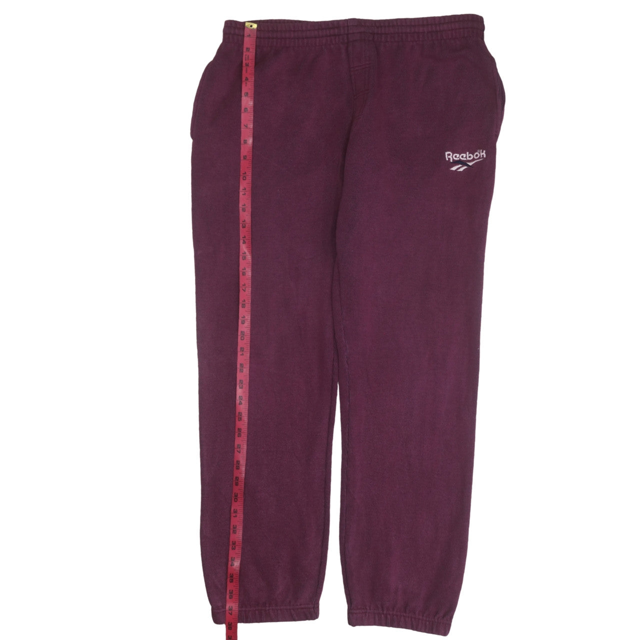 Reebok Women Purple Fleece Sweatpants S Comfort Fit