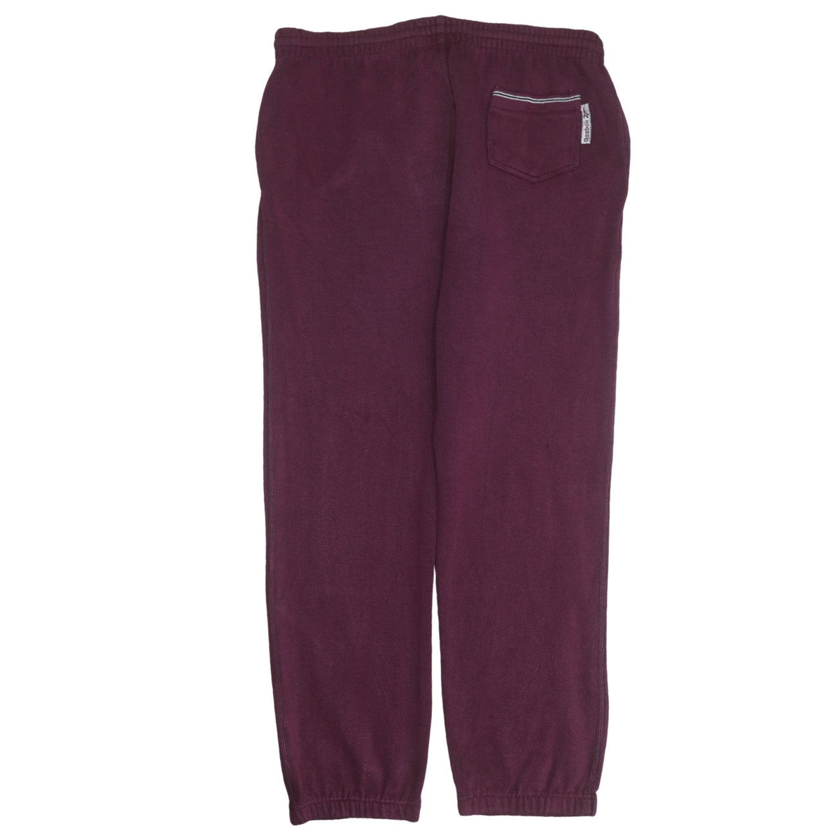Reebok Women Purple Fleece Sweatpants S Comfort Fit