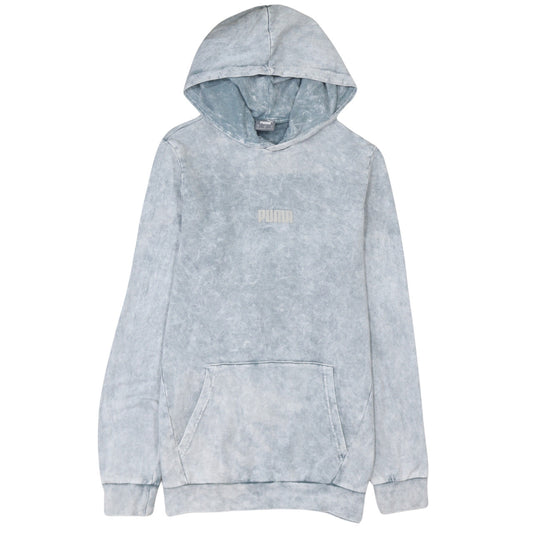 Puma Men's Grey Pullover Hoodie Size S Regular Fit Sportswear