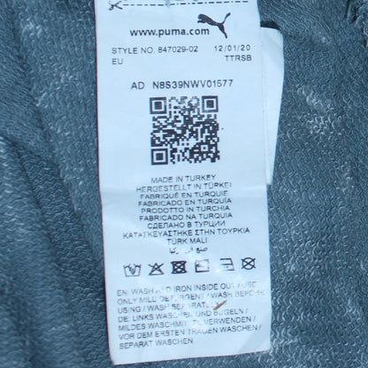 Additional view of Puma Men's Grey Pullover Hoodie, size S, Regular Fit Sportswear