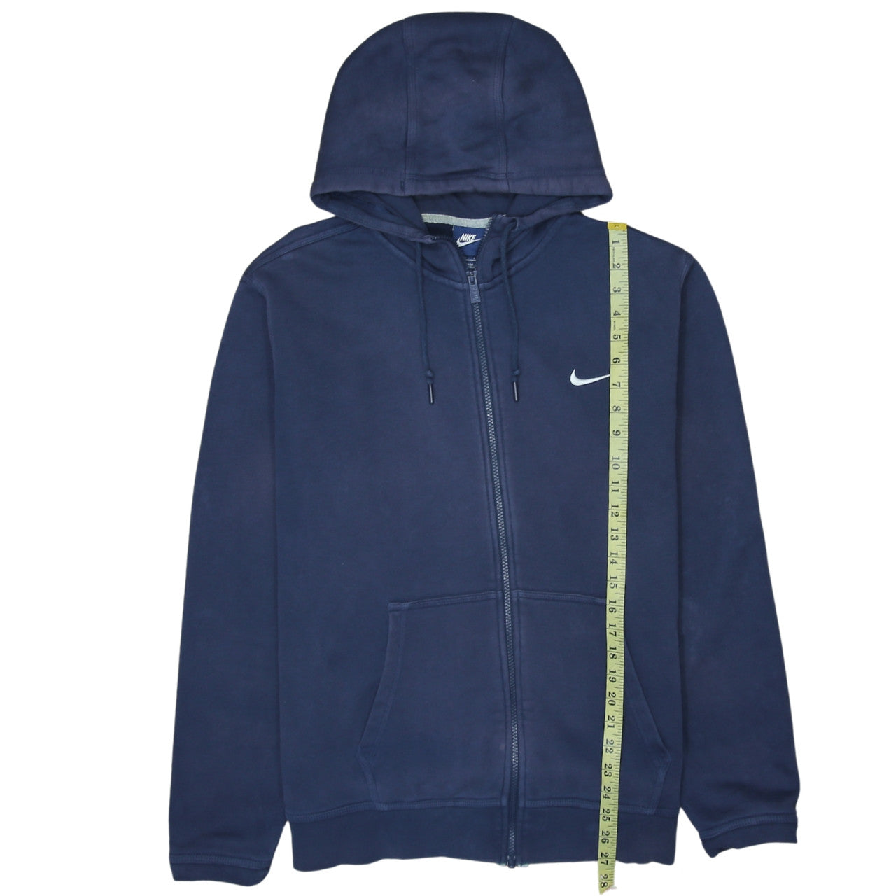 Nike Men's Blue Full Zip Hoodie XL Fleece Sweatshirt