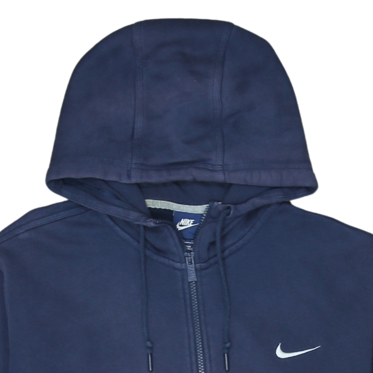 Nike Men's Blue Full Zip Hoodie XL Fleece Sweatshirt