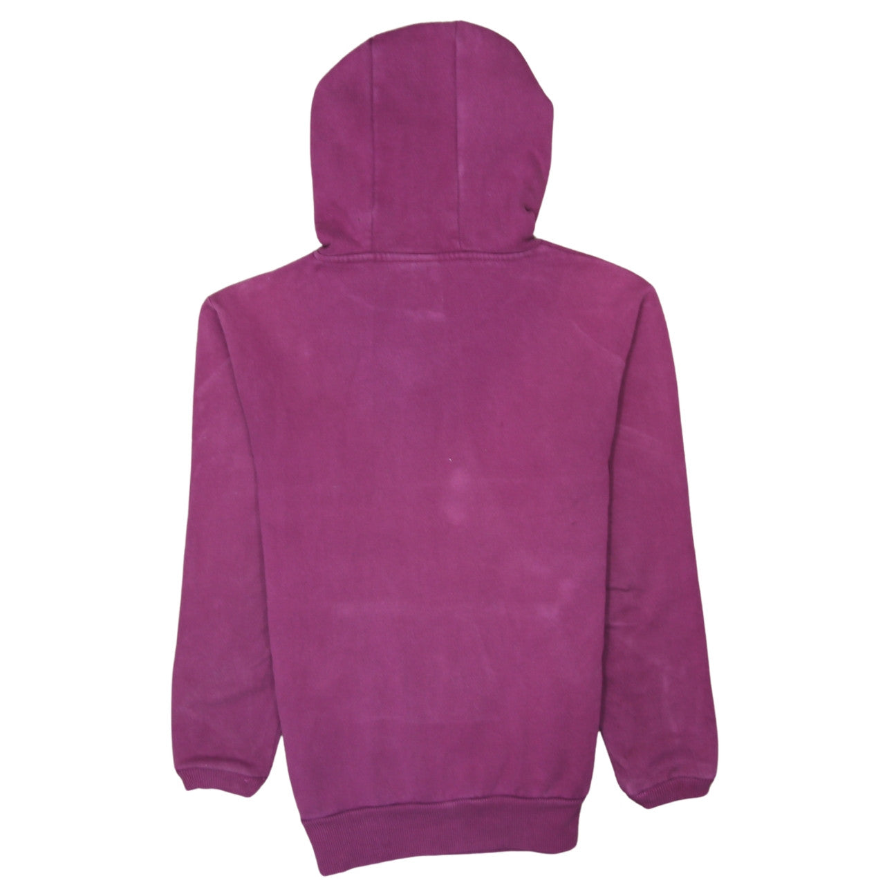 Ellesse Women's Purple Hooded Pullover Hoodie UK 6 Logo Print Casual