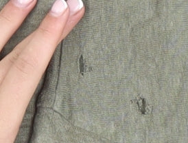 Notshy Women’s Green Linen Henley Tunic Top Size S 3/4 Sleeve Casual