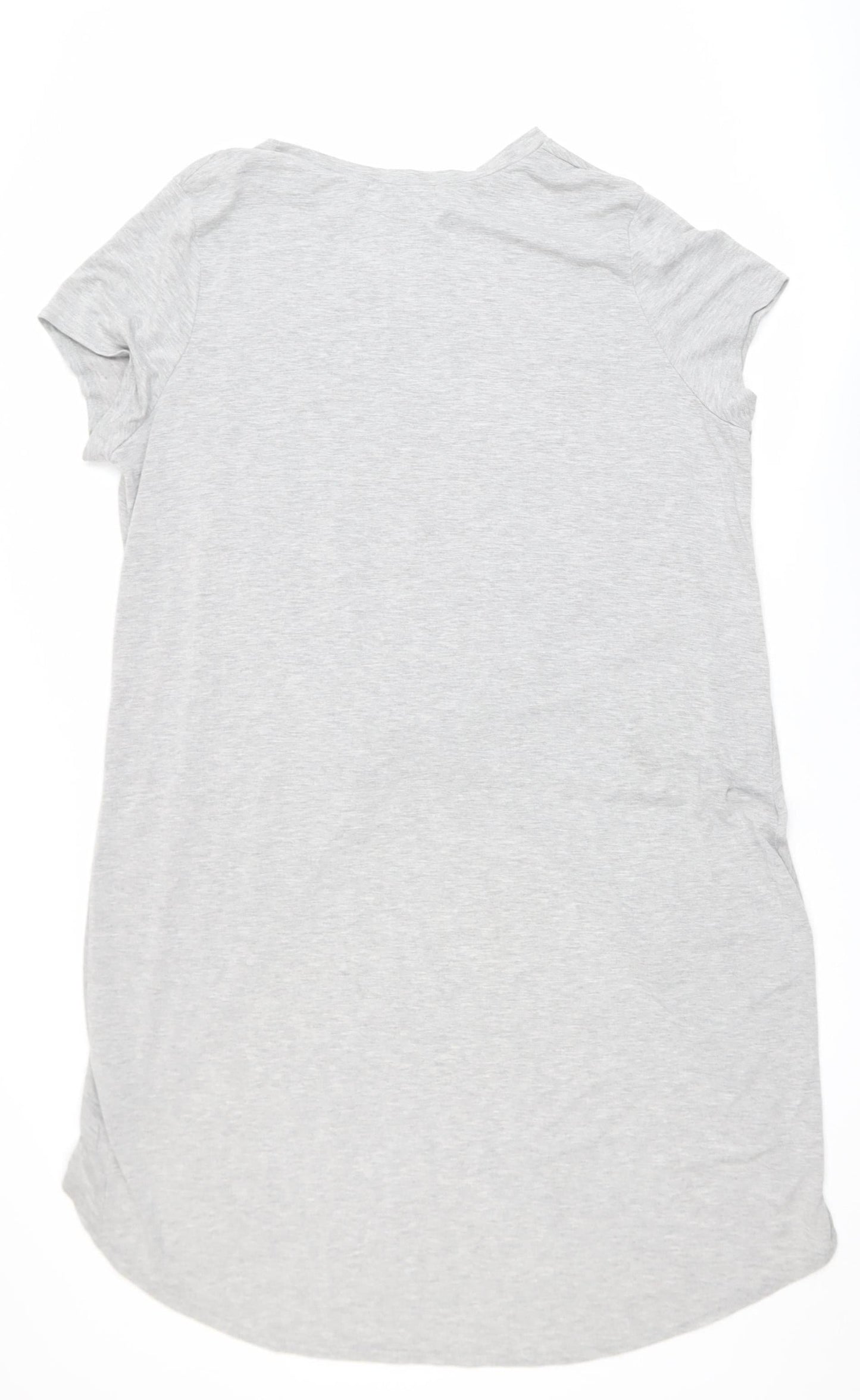 So Fabulous Women’s Grey Knot Front Jersey T-Shirt Size 24