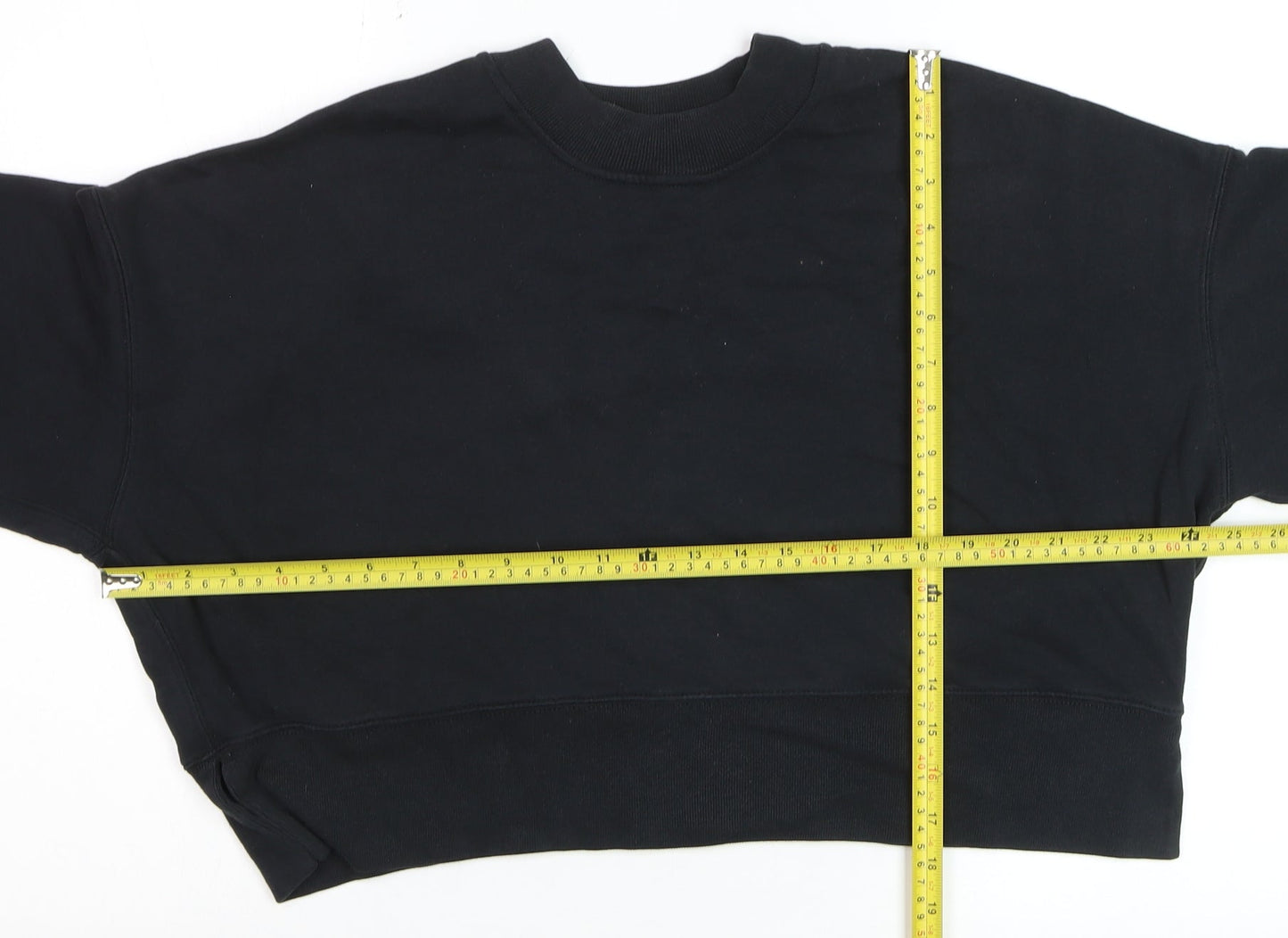 Abercrombie & Fitch Women's Black Small Pullover Sweatshirt