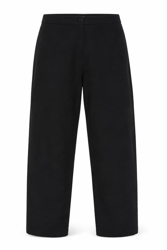 Bershka Men's Black Slim Fit Trousers Size L Polyester Blend