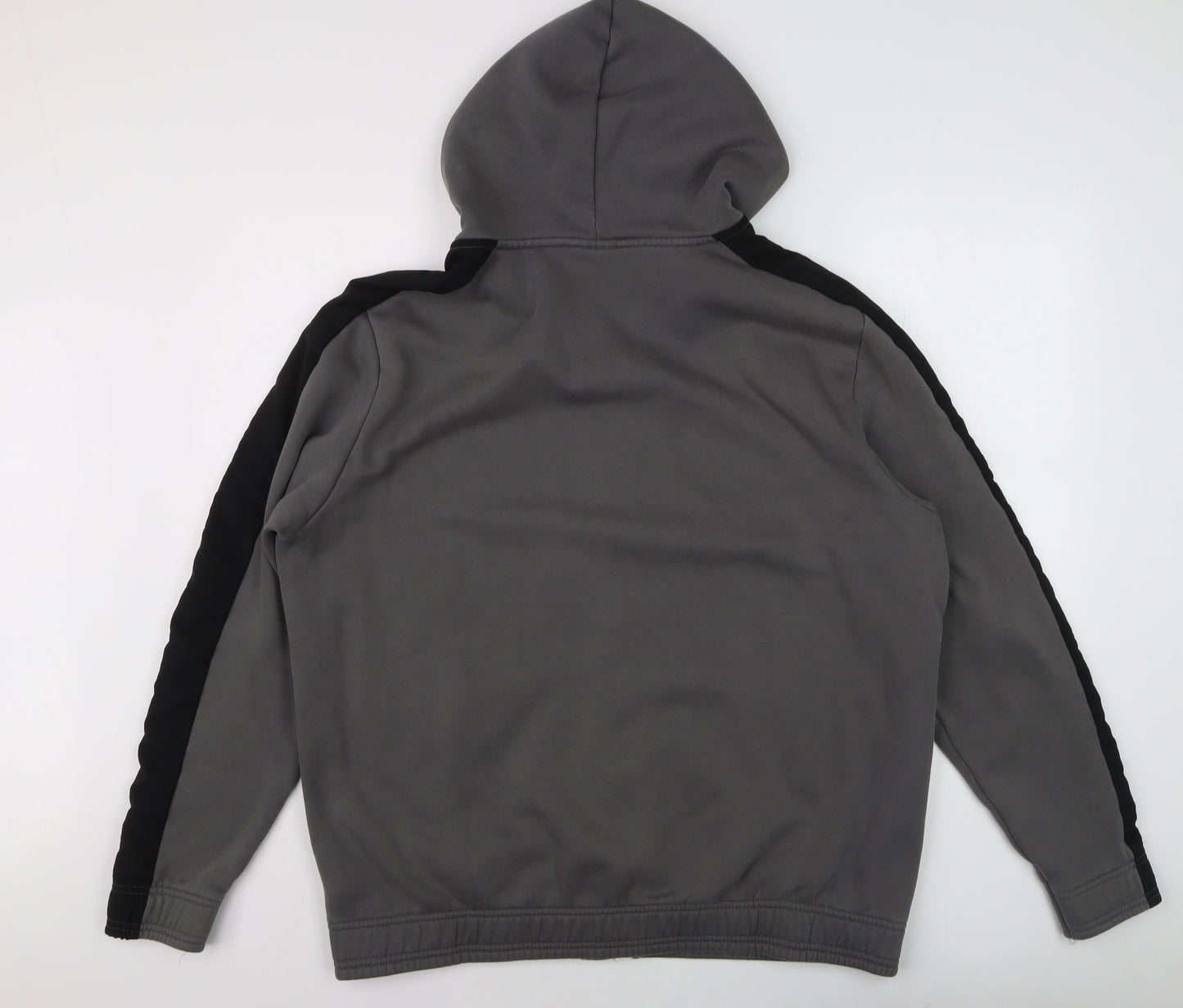 Puma Men's Grey XL Track Jacket Full Zip Hooded Activewear