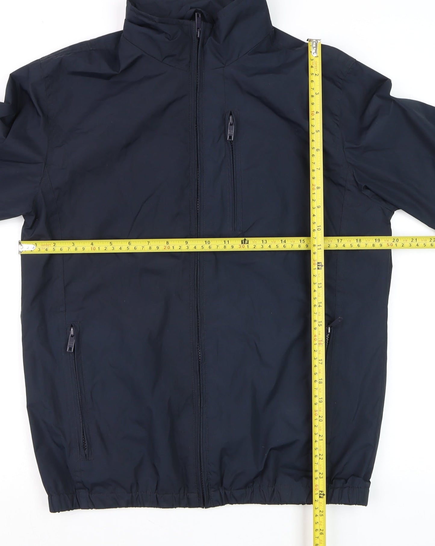 Jack & Jones Men's Blue Windbreaker Jacket Size M Polyester
