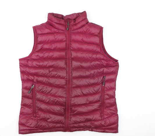 Rohan Men's Red Daybreak Puffer Waistcoat M Lightweight Down Gilet