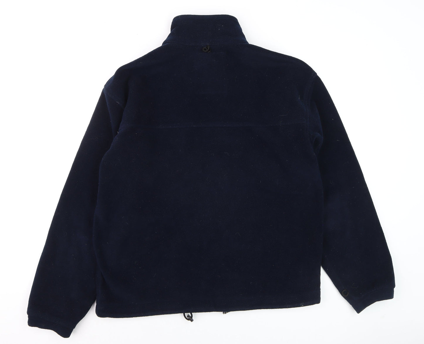 Anzi Besson Men's Blue Fleece Full Zip Jacket Size M