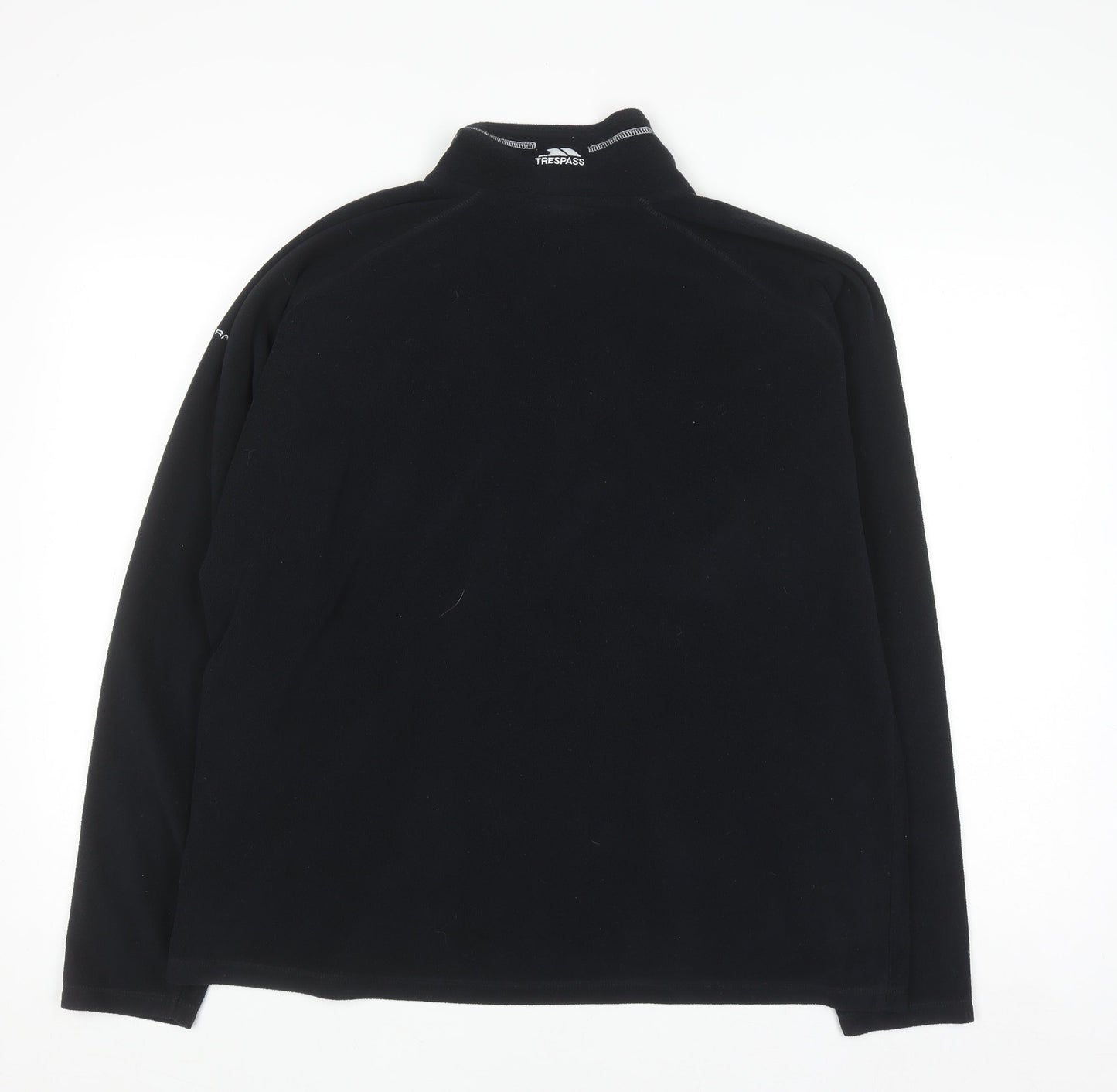 Trespass Women’s Black 3XL Half Zip Fleece Sweatshirt
