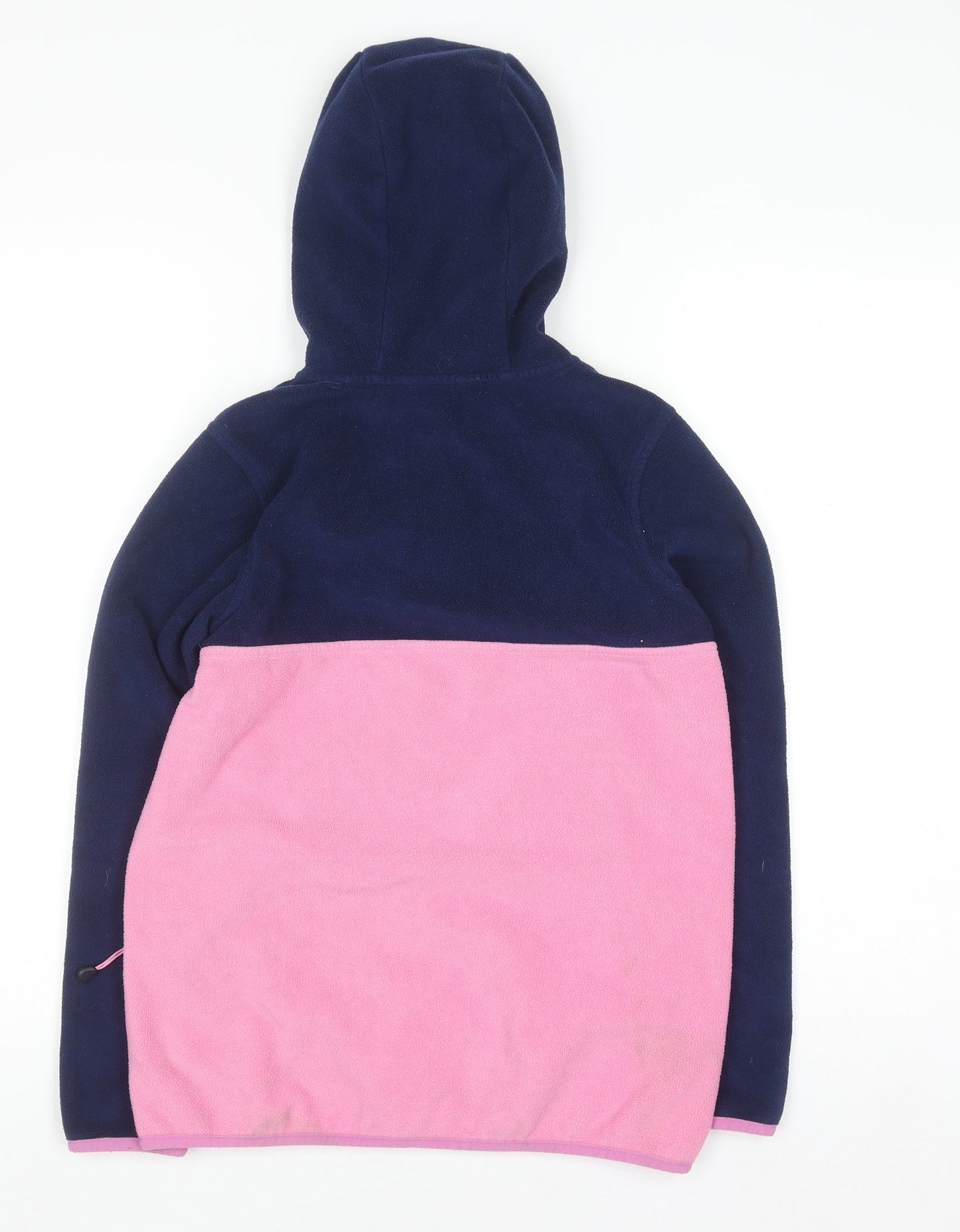Joules Girls Multicoloured Full Zip Fleece Hoodie Size 11 Years