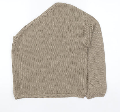 Marks & Spencer Women’s Beige Knit Pullover Jumper Medium