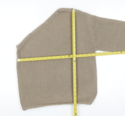 Marks & Spencer Women’s Beige Knit Pullover Jumper Medium