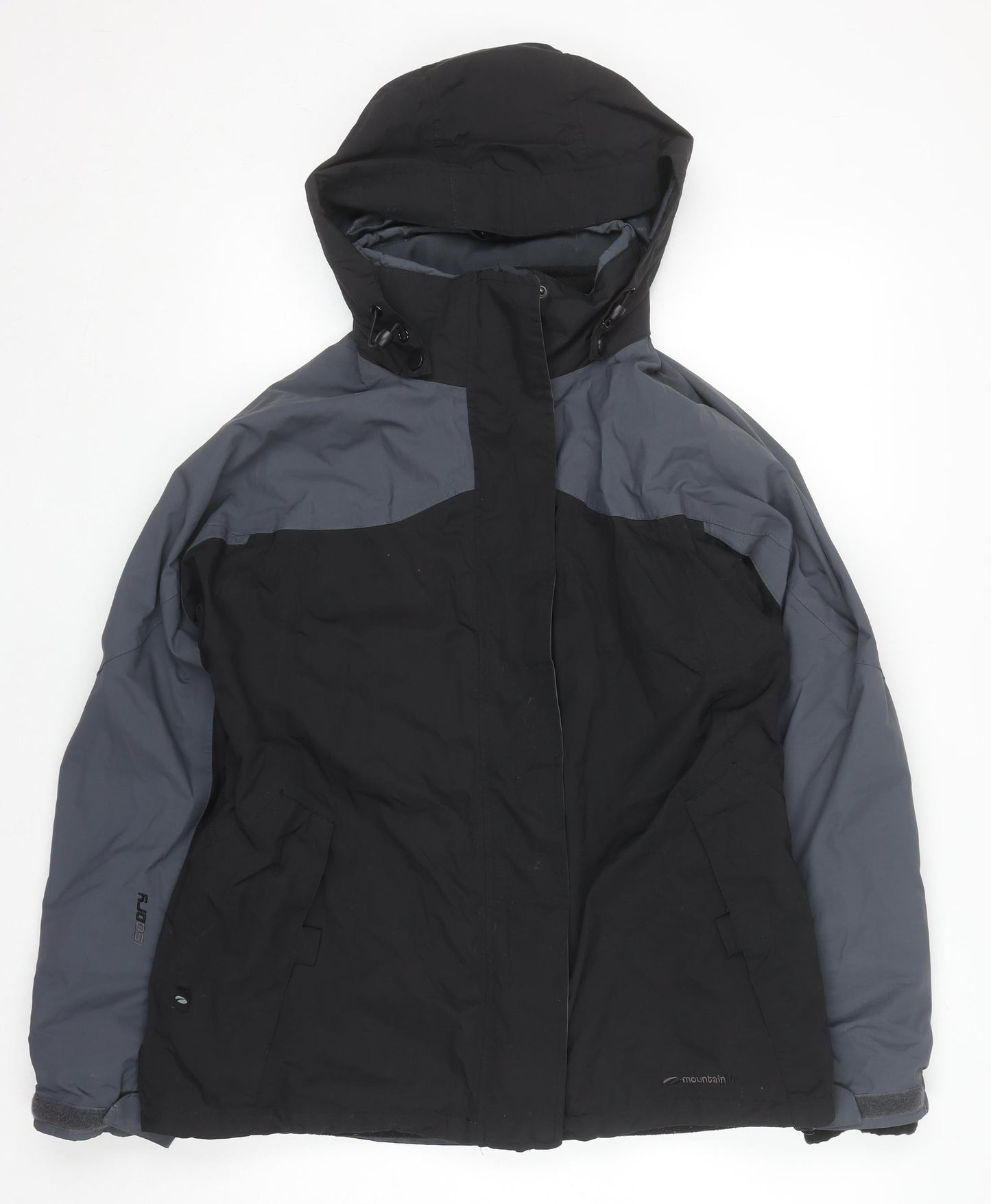 Mountainlife Women's Black Size 14 Hooded Ski Jacket