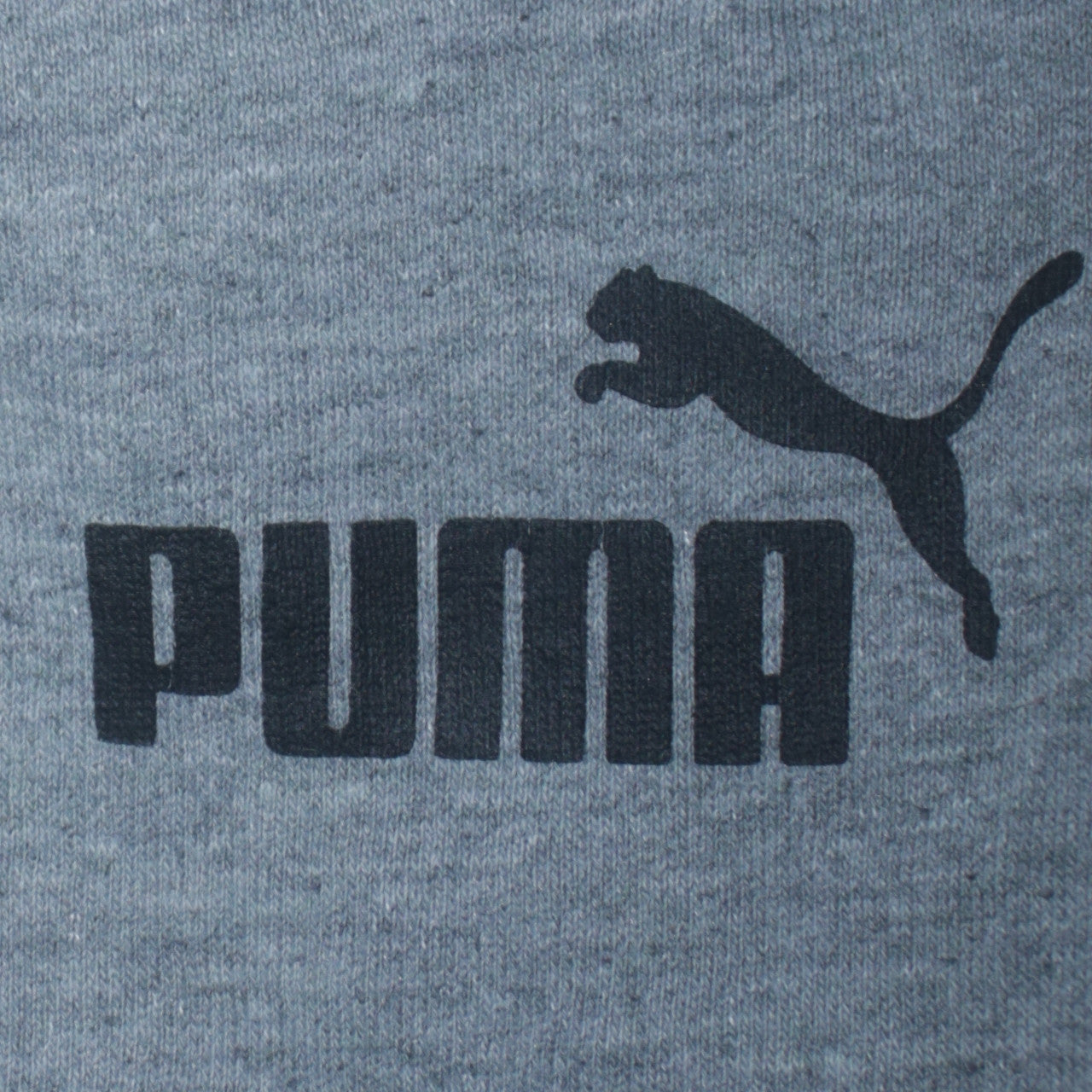 Puma Men’s Grey Jogger Sweatpants M Elastic Waist Activewear