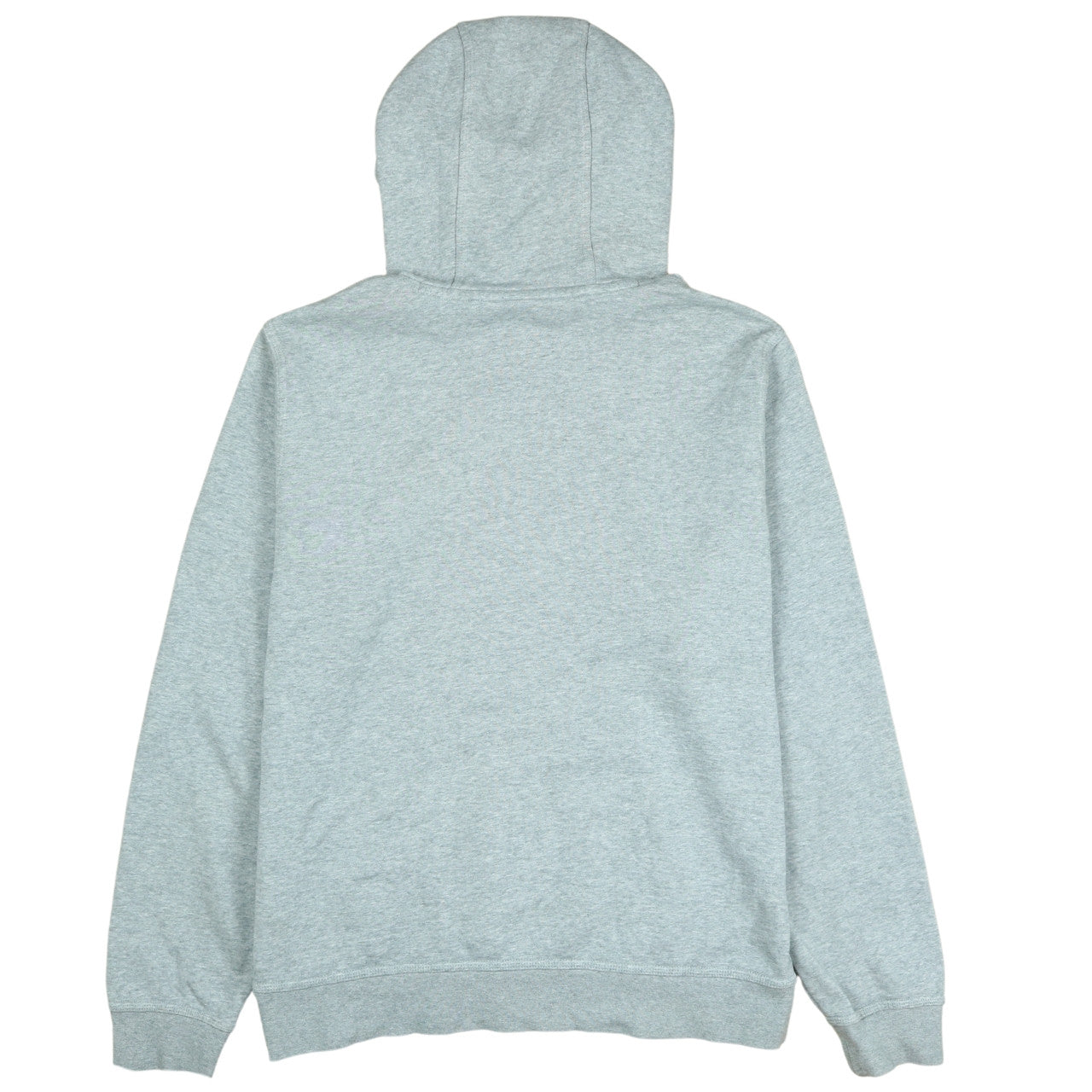 Nike Men's Grey Pullover Hoodie L Regular Fit Sports Fleece