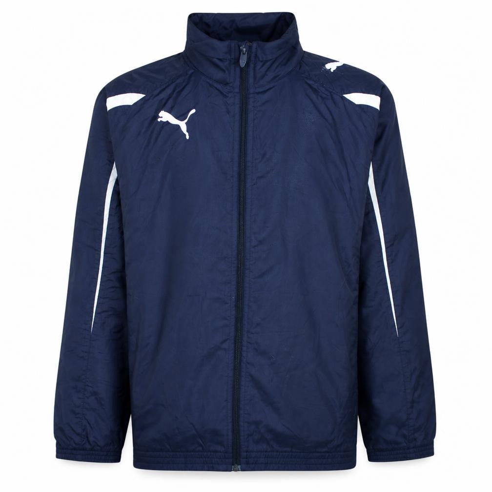 Puma Boys Blue Full Zip Lightweight Track Jacket Size 14 Years