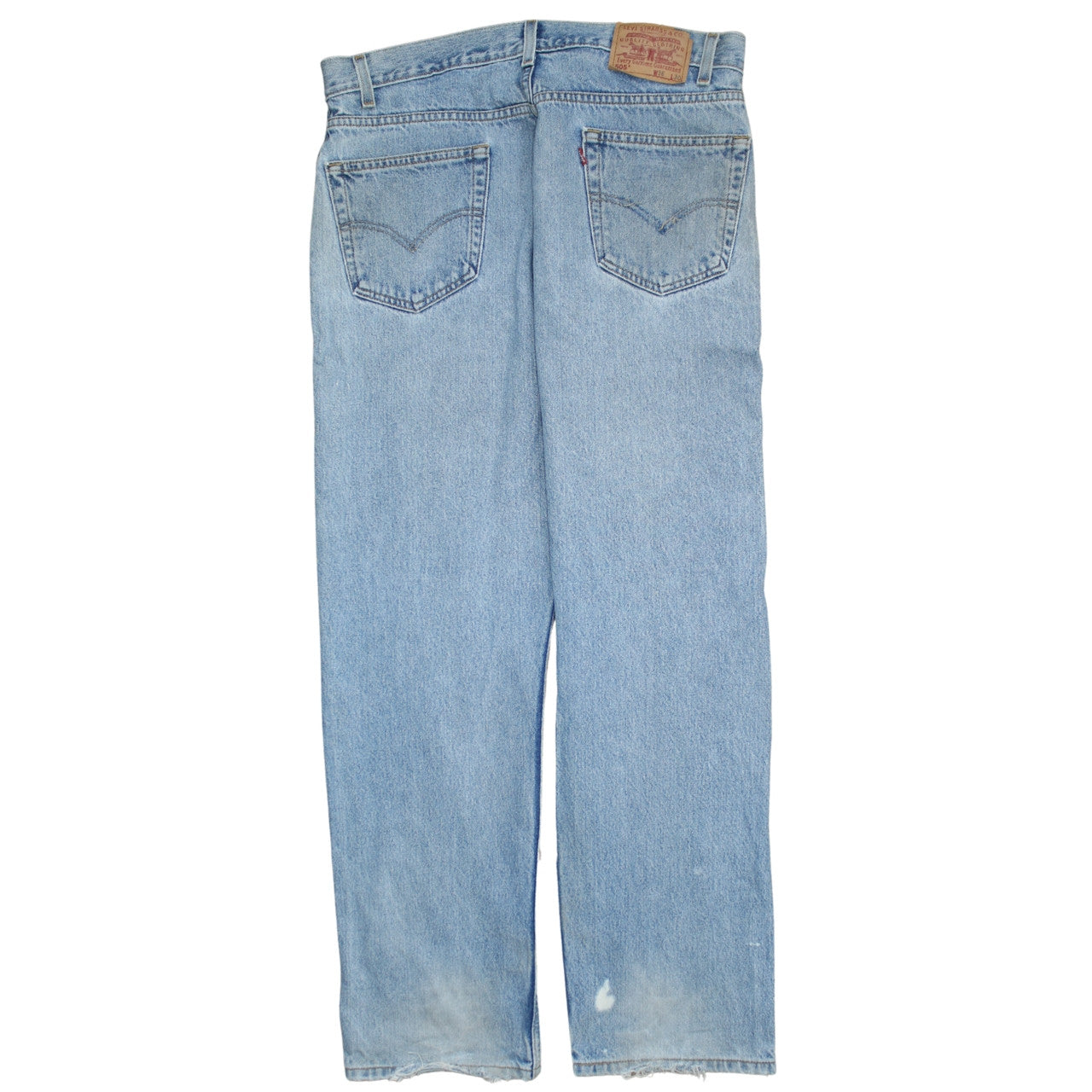Levi's 505 Men's Blue 36x30 Regular Fit Straight Leg Denim Jeans