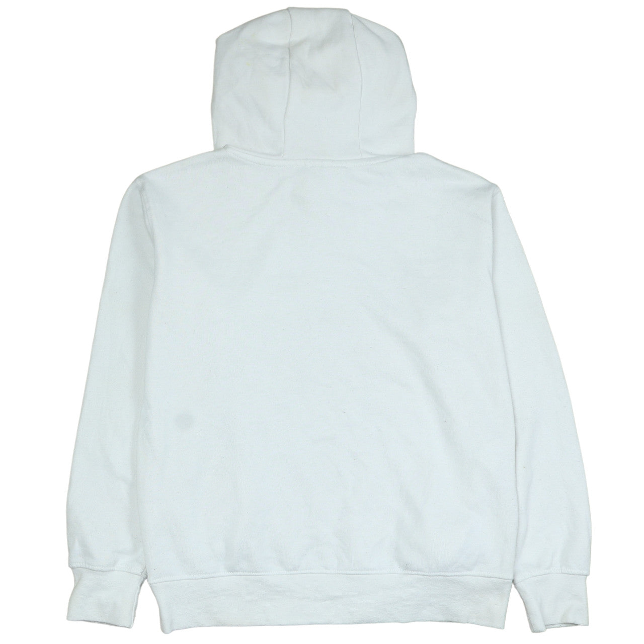 Disney Women’s White Stitch Hoodie 2XS Pullover Cotton Blend