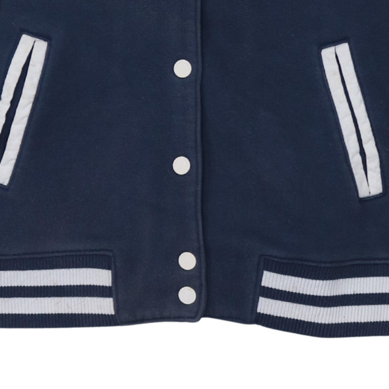 Tommy Jeans Men's Blue XS College Style Embroidered Varsity Sweatshirt