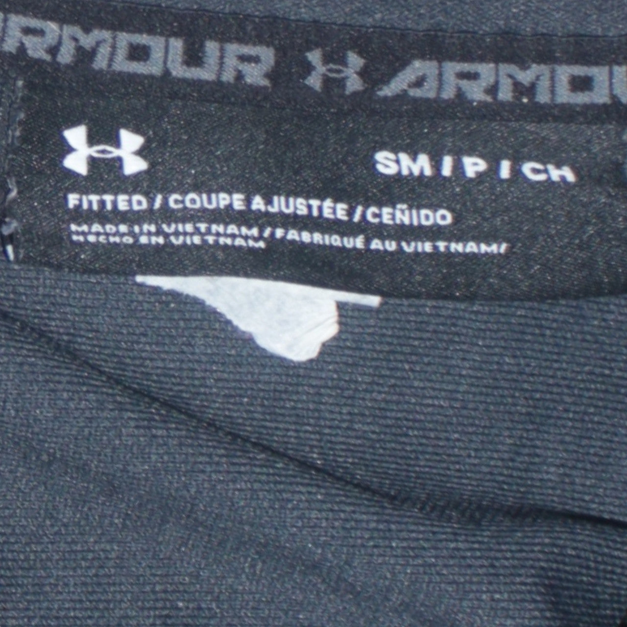 Under Armour Men's Black Small Full Zip Sports Sweatshirt